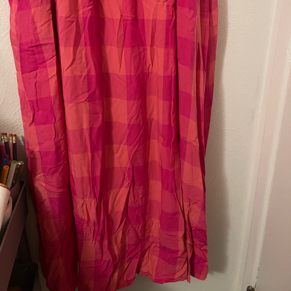 Lane Bryant Pink/Orange Dress, 18 - Picture 3 of 8